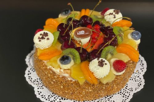Fruchttorte Biskuit 10 Personen | Cafe Koller AG
